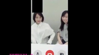 広瀬すず&福原遥にオナニー鑑賞してもらったww